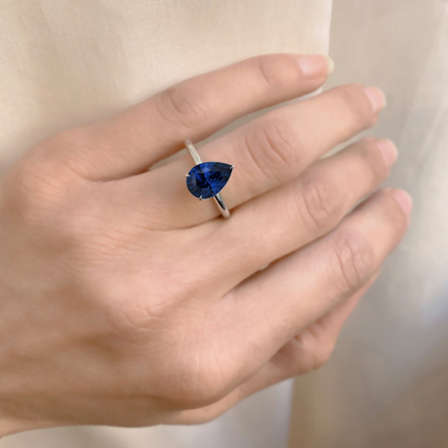 אירוסין ספיריט מעבדה - levys-jewelry