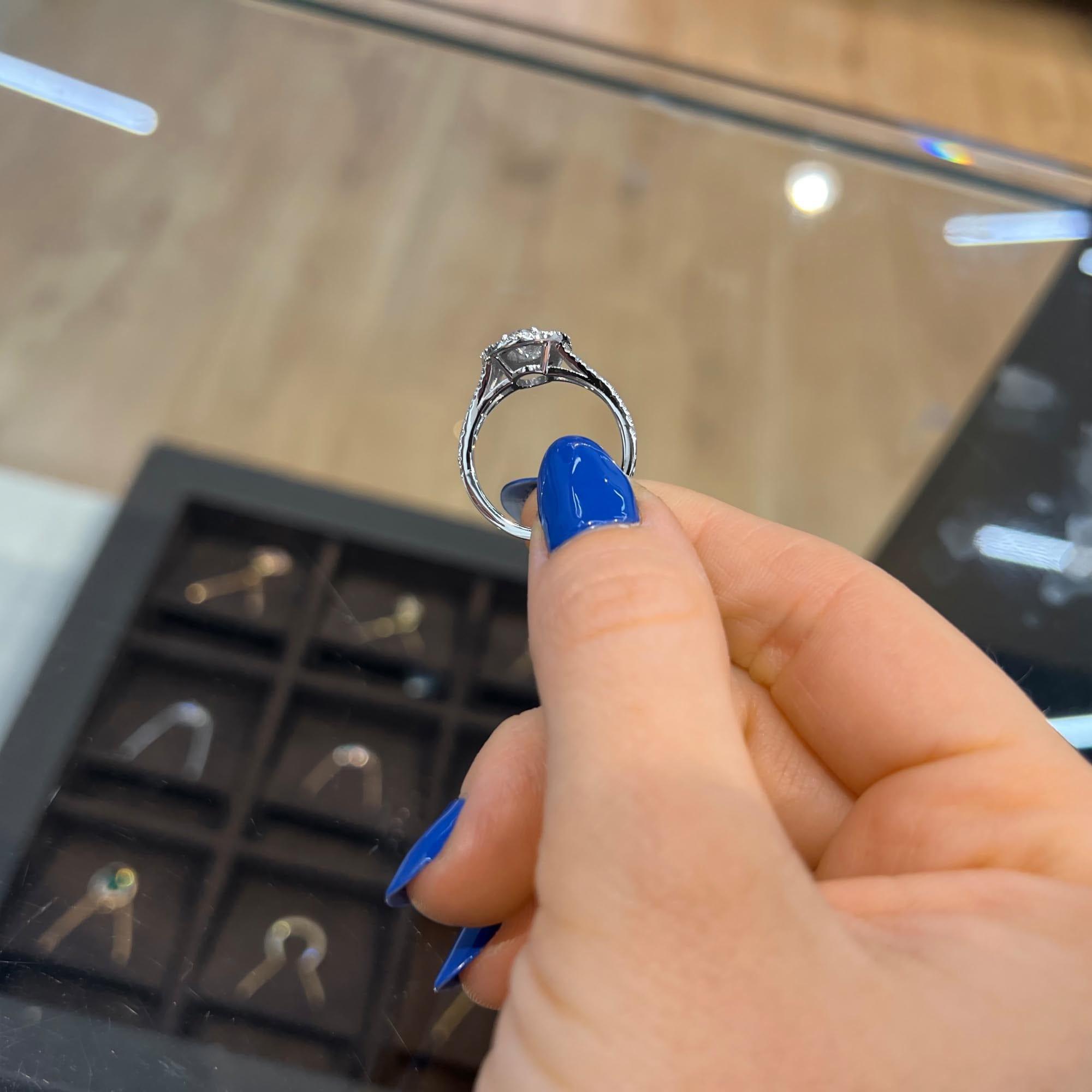 טבעת לגון בתצוגת מבט מהצד