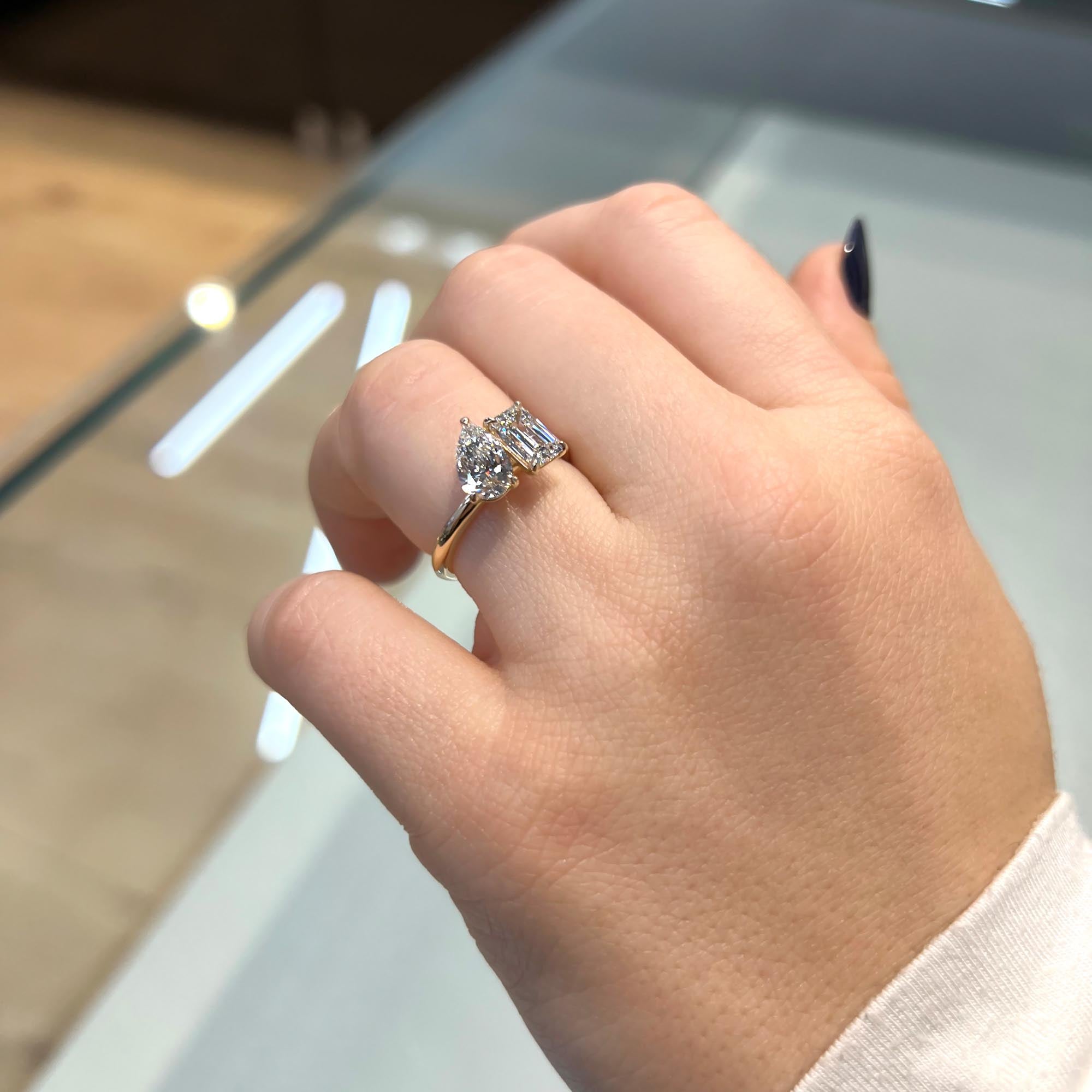 אירוסין טרופיק מעבדה - levys-jewelry