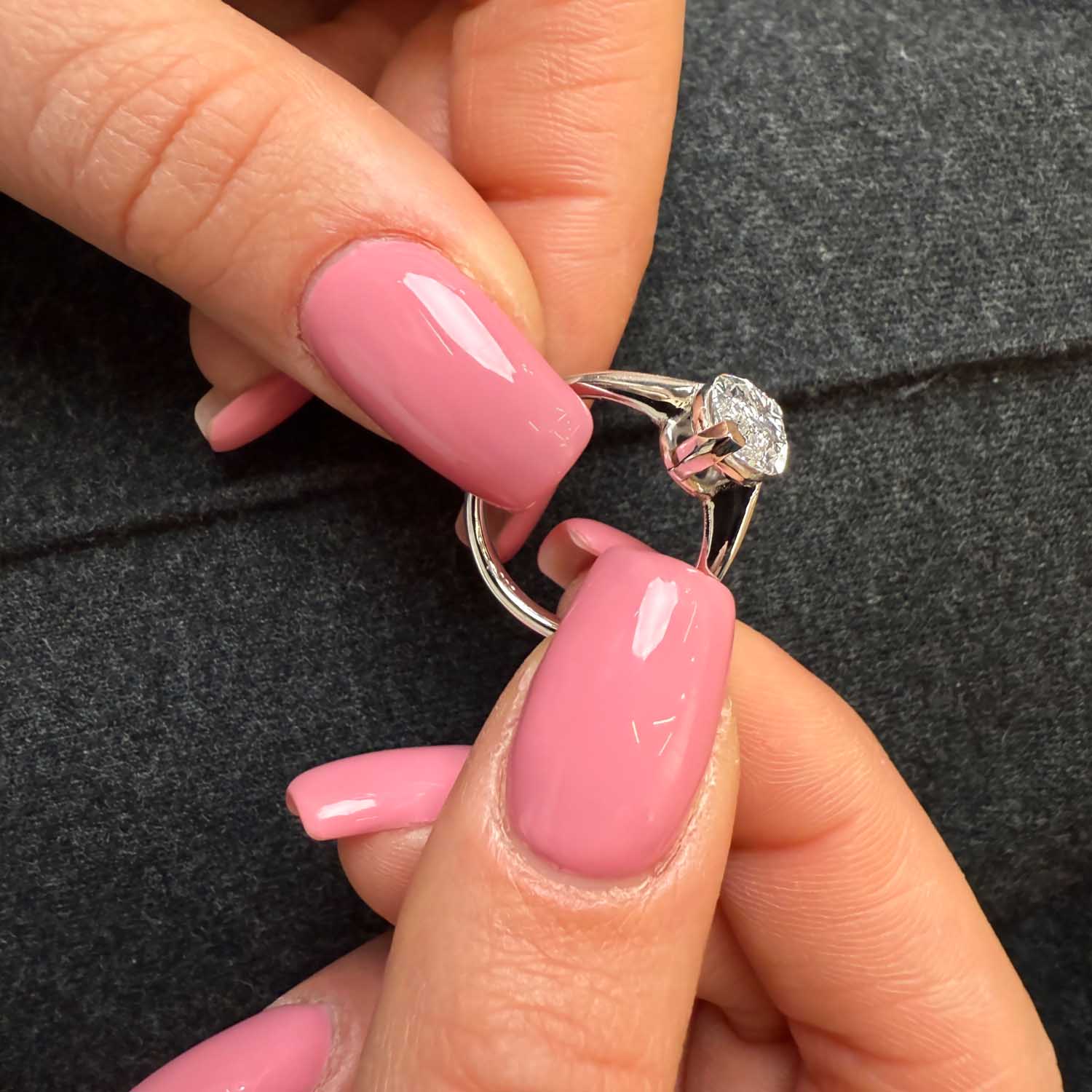 טבעת קנקון – שוט תקריב המבליט את אלגנטיות העיצוב