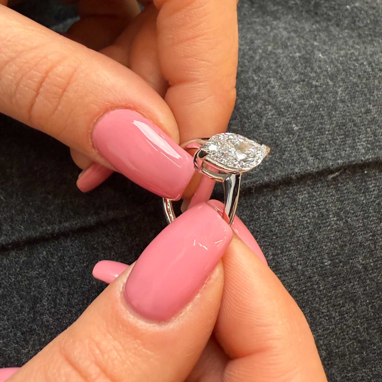 טבעת קנקון – שוט תקריב המבליט את אלגנטיות העיצוב